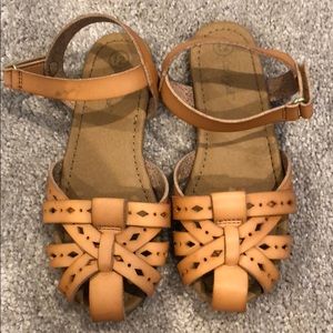 Cat and Jack girls sandals 12